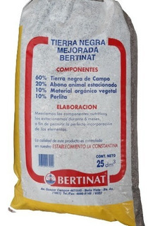 BERTINAT / TIERRA NEGRA MEJORADA - 25 dm