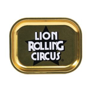 LION ROLLING CIRCUS / BANDEJA CHICA GOLD