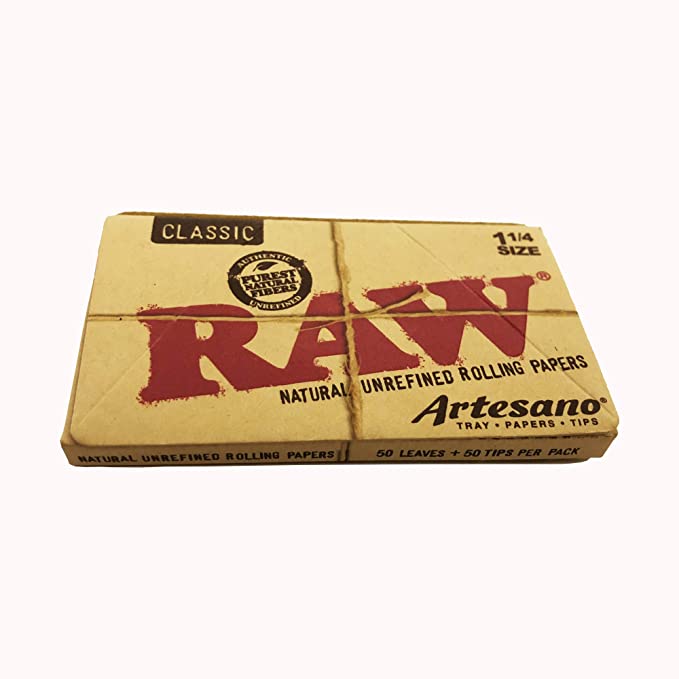 RAW ARTESANO TRAY PAPER TIPS 1 1/4