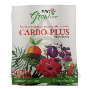 CARBO-PLUS ProGrow 20gr CARBOHIDRATOS Y MICROORGANISMOS P/FLORA