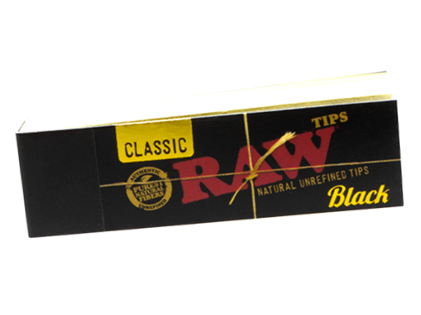 RAW TIPS BLACK CLASSIC