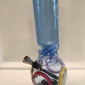 BONG ACRILICO GRANDE CIRCULOS - 29CM
