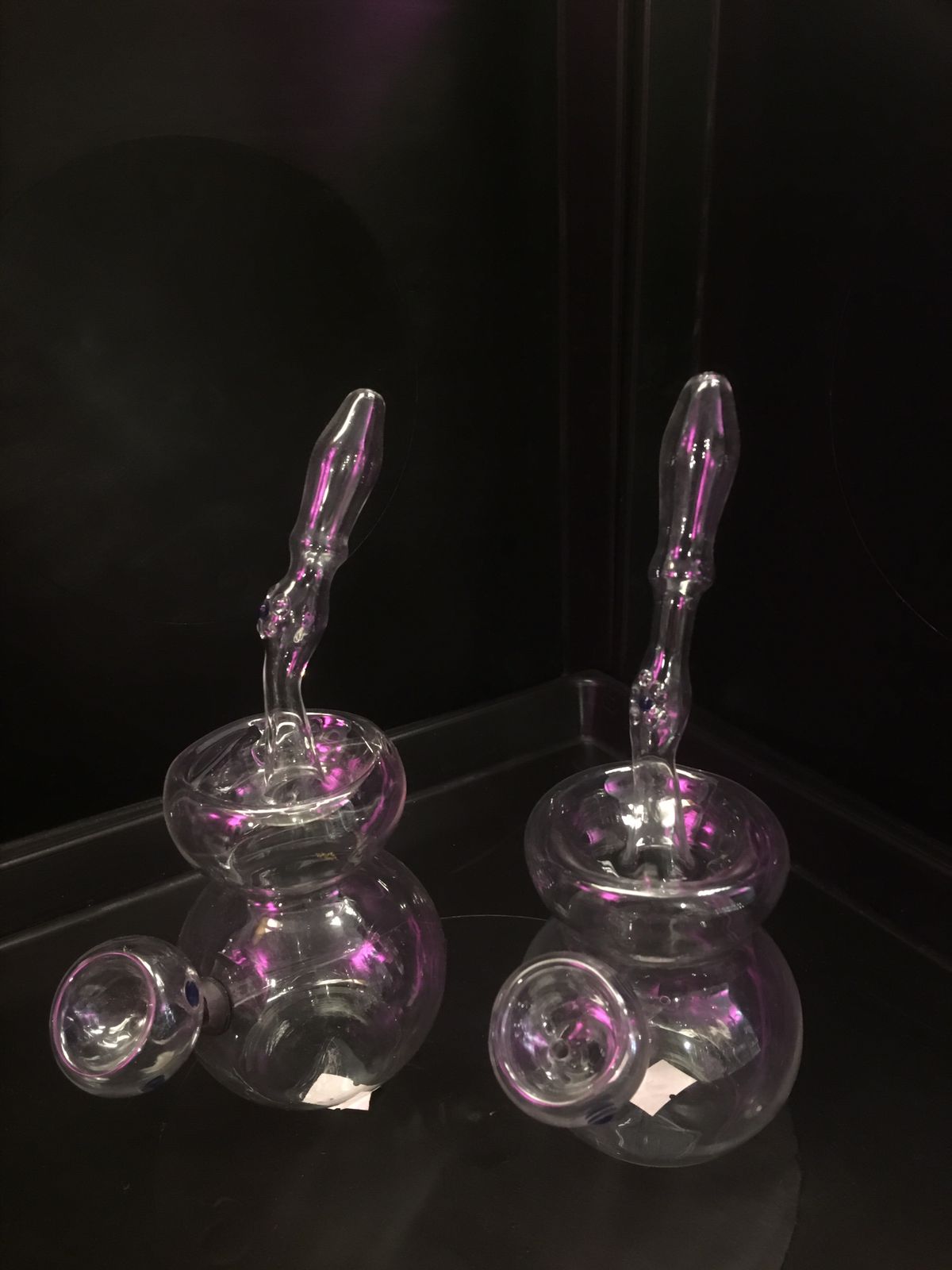 BONG VIDRIO MATECITO 20CM